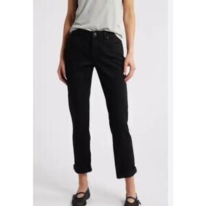 Rag & Bone Dylan Low Rise Boyfriend Jeans Black Women's Sz 28 NWT